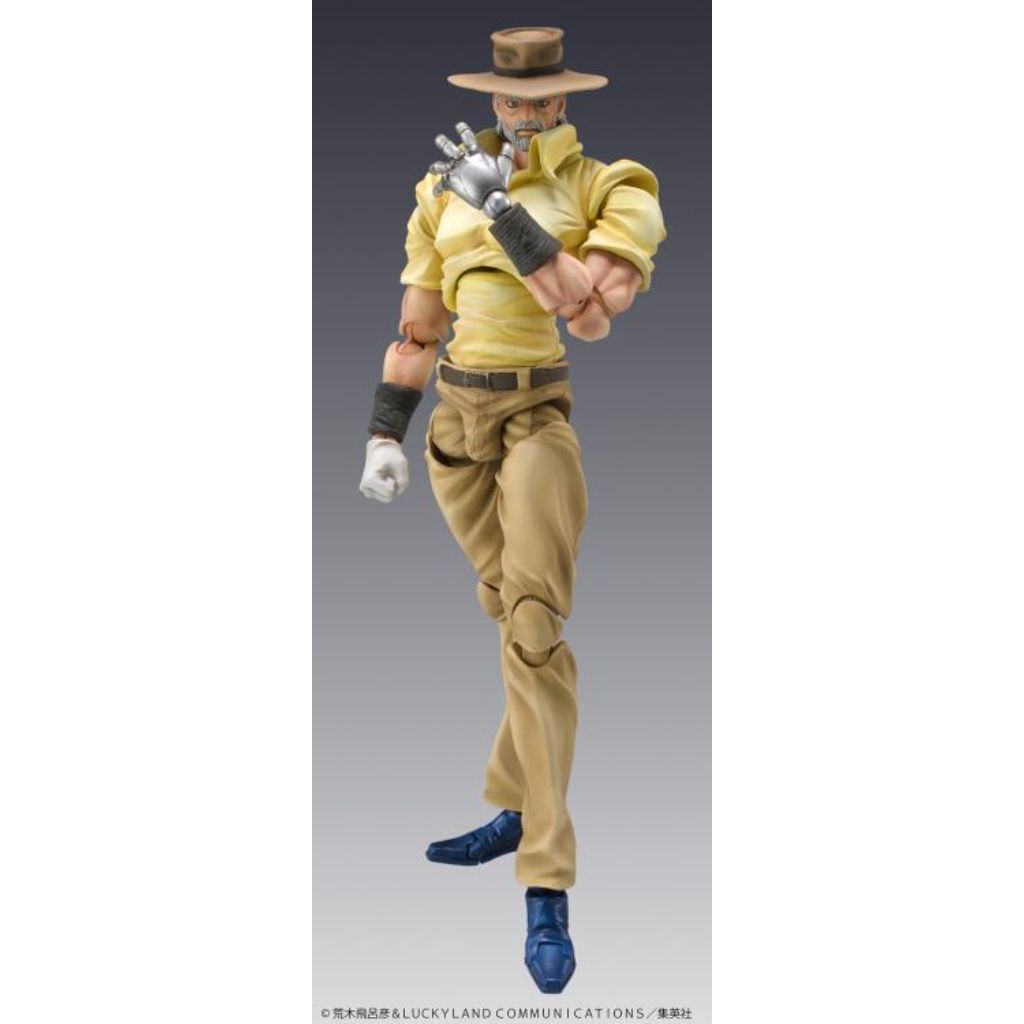 Super Action Statue Jojo Bizarre Adventure Part 3 - Joseph Joestar & Iggy (Re-Issue)