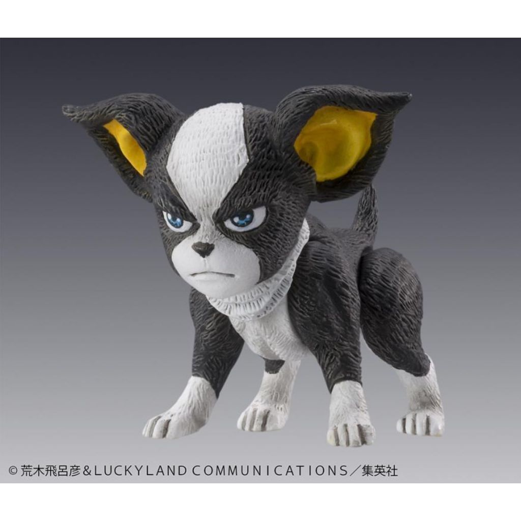 Super Action Statue Jojo Bizarre Adventure Part 3 - Joseph Joestar & Iggy (Re-Issue)