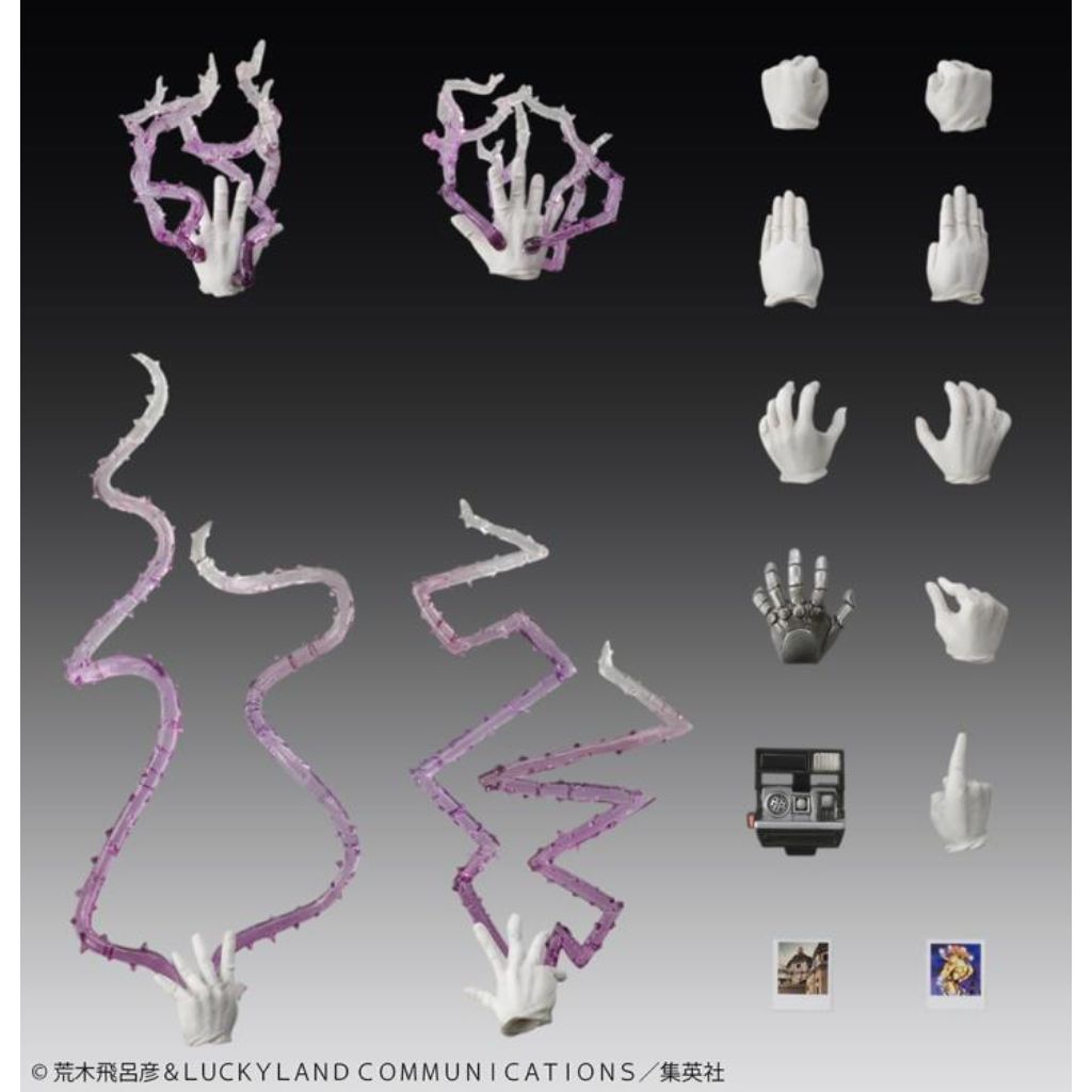 Super Action Statue Jojo Bizarre Adventure Part 3 - Joseph Joestar & Iggy (Re-Issue)