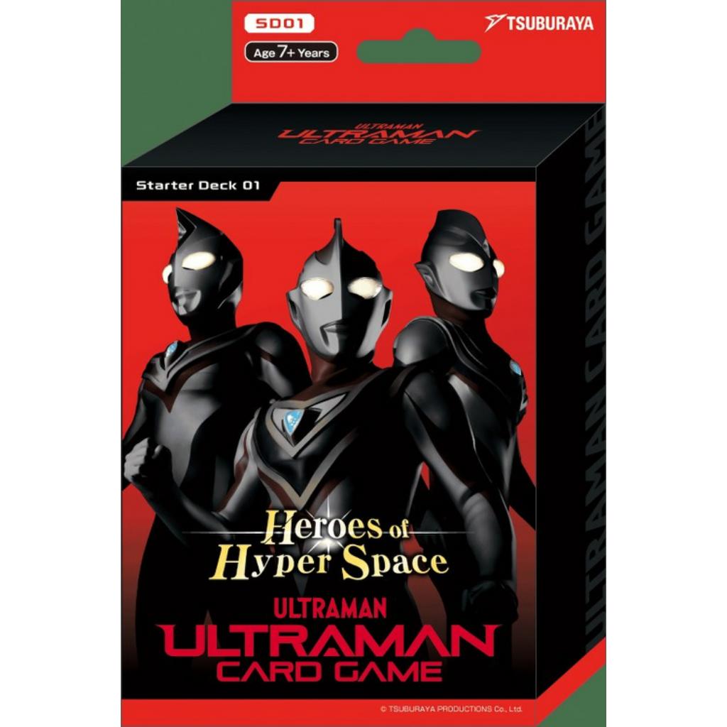 Ultraman Card Game Starter Deck Vol.01 (Heroes Of Hyper Space) (Eng)