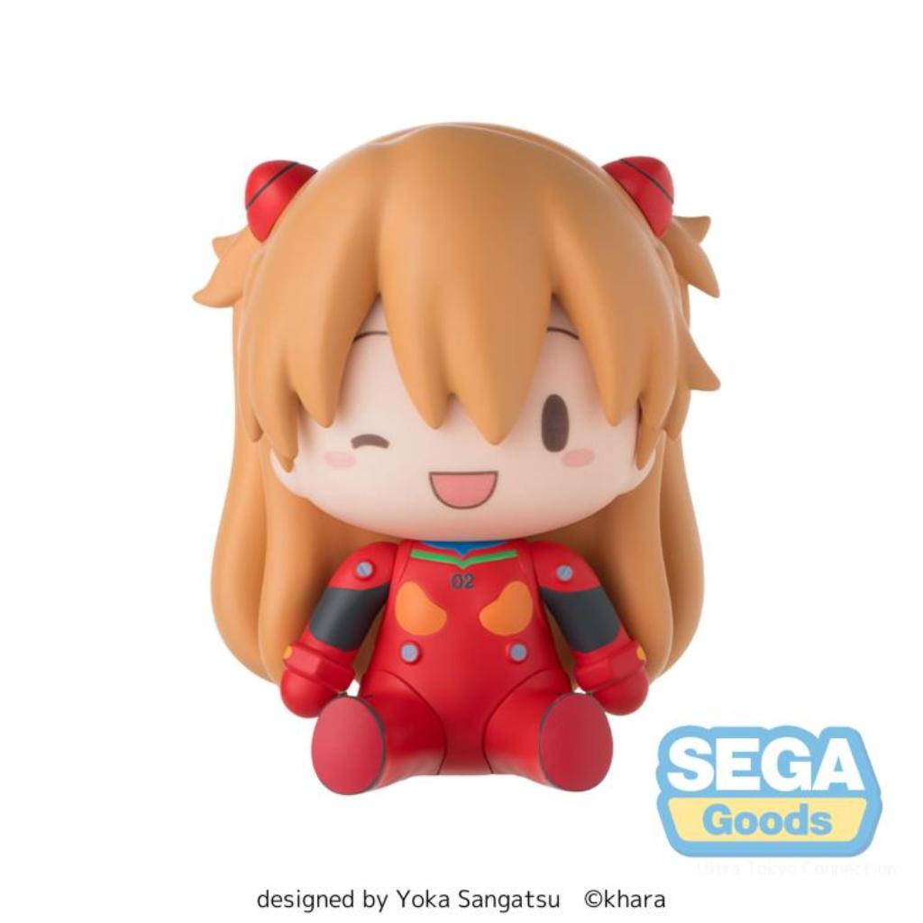 Fuwa Petit Evangelion: New Theatrical Edition Chibi Figure - Asuka Plug Suit