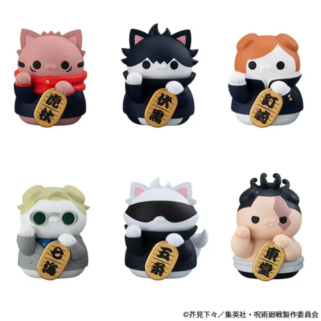 Mega Cat Project Jujutsu Kaisen Jujutsu Fortune Cats Box (Box Of 6)