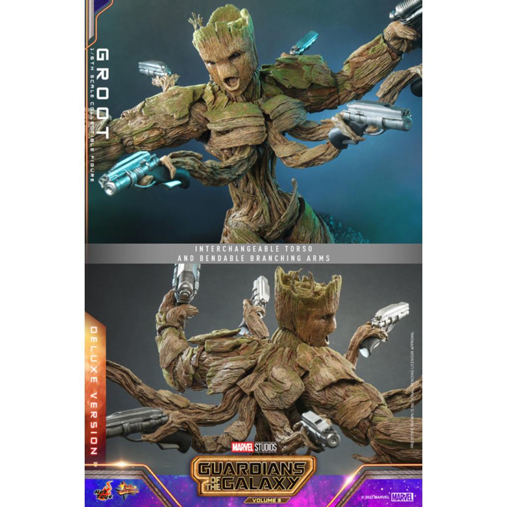 Movie Masterpiece Series MMS707 - Guardians Of The Galaxy Vol. 3 - Groot (Deluxe Version)