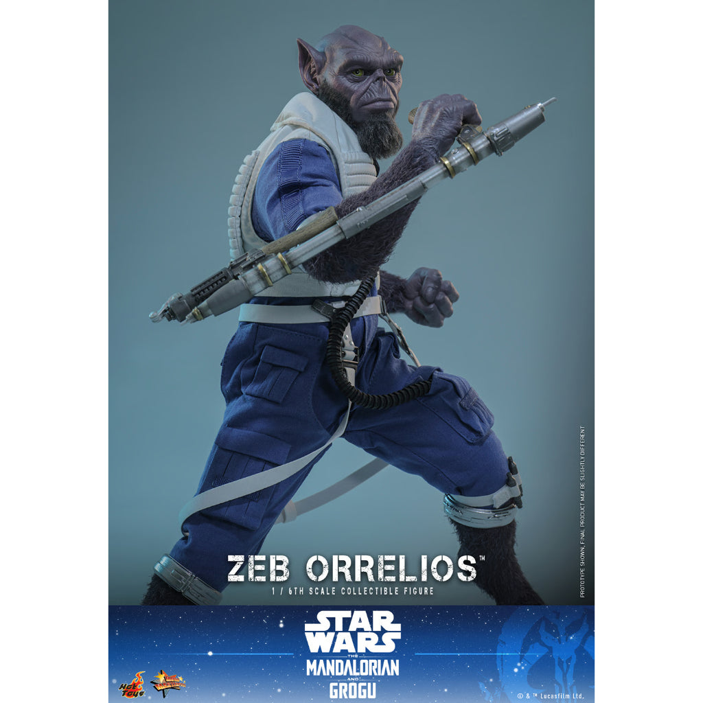 MMS876 Star Wars: The Mandalorian & Grogu - 1/6th Scale Zeb Orrelios