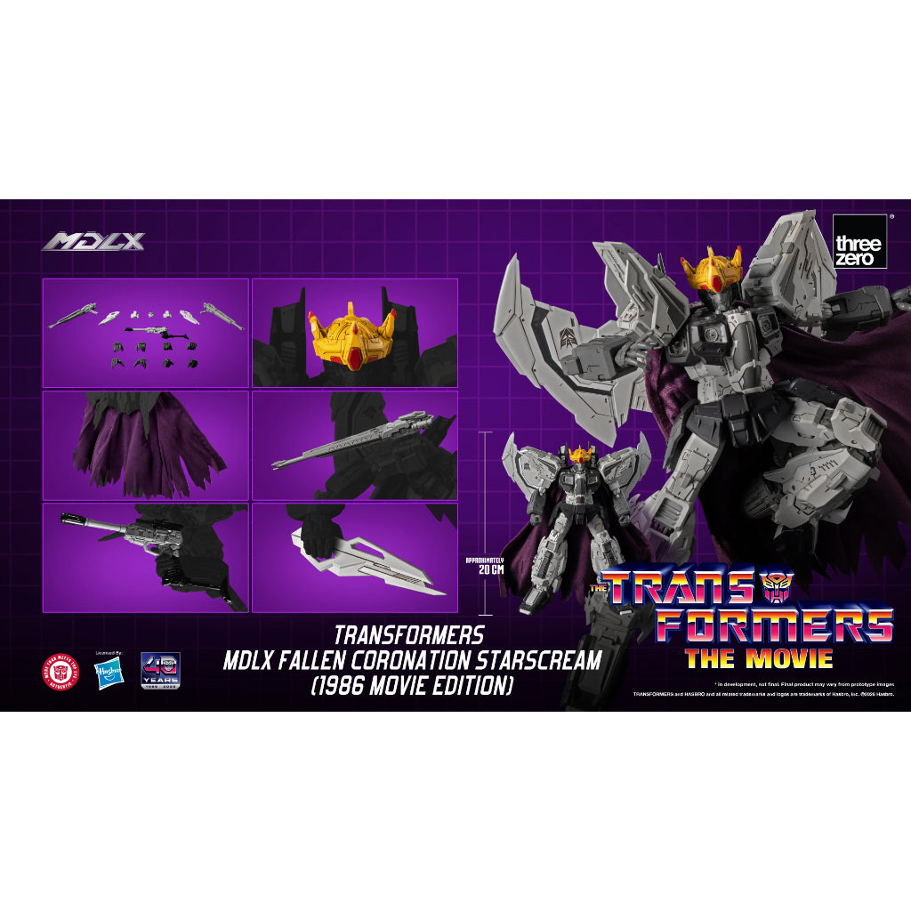 MDLX Scale Transformers - Fallen Coronation Starscream (1986 Movie Version) (Kelvin Sau Redesign)