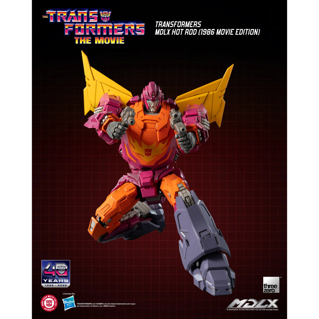 MDLX Scale Transformers - Hot Rod (1986 Movie Version) (Kelvin Sau Redesign)