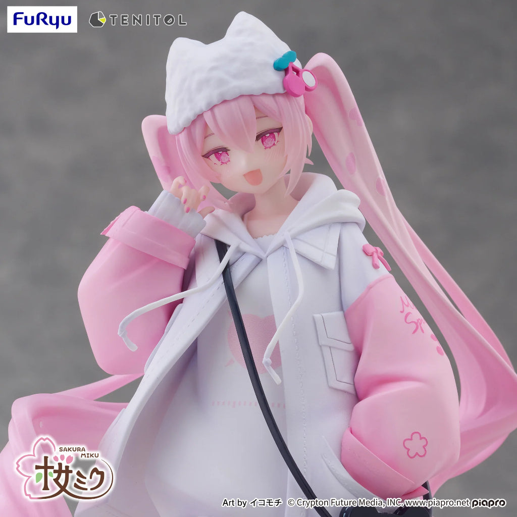 FuRyu TENITOL Sakura Miku Cool Style Hatsune Miku Figure