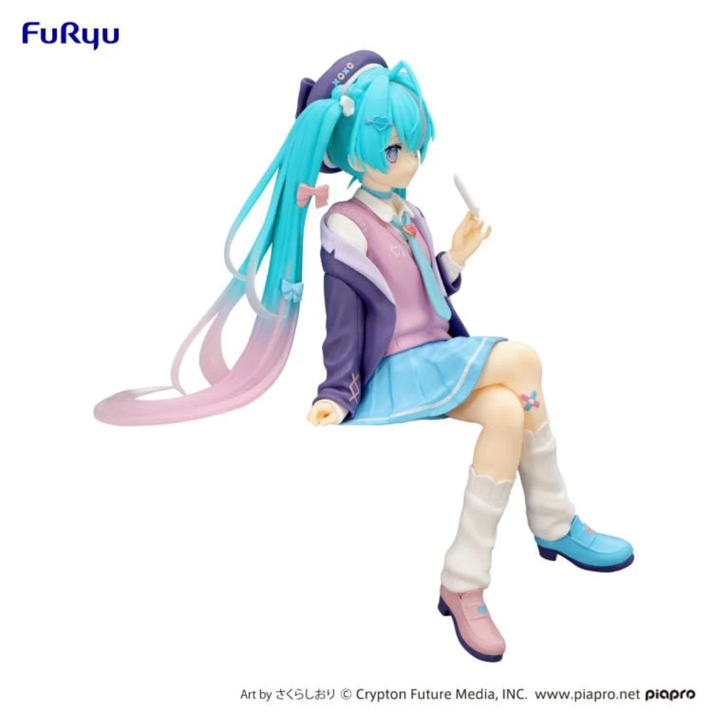 FuRyu Hatsune Miku Love Blazer Navy Ver Noodle Stopper Figure
