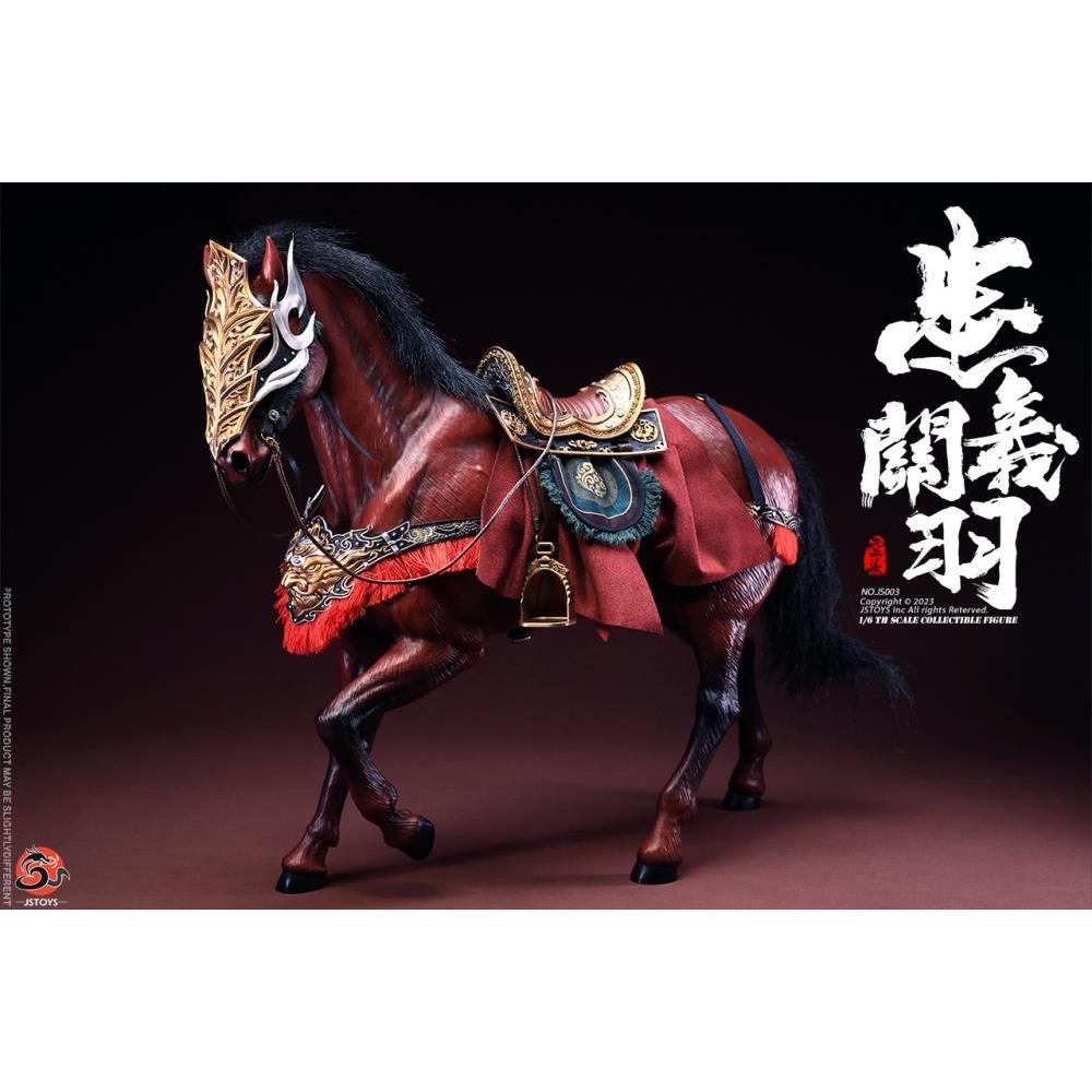 JS003 - 1/6th Scale Loyal and Righteous Guan Yu Red Rabbit