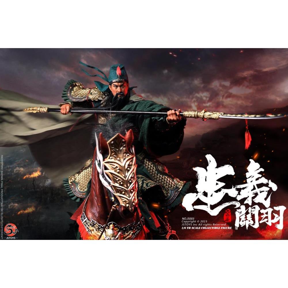 JS003 - 1/6th Scale Loyal and Righteous Guan Yu Red Rabbit