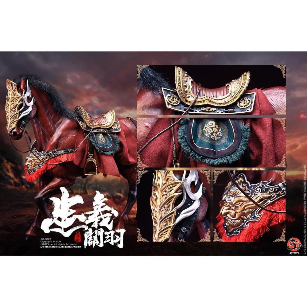JS003 - 1/6th Scale Loyal and Righteous Guan Yu Red Rabbit