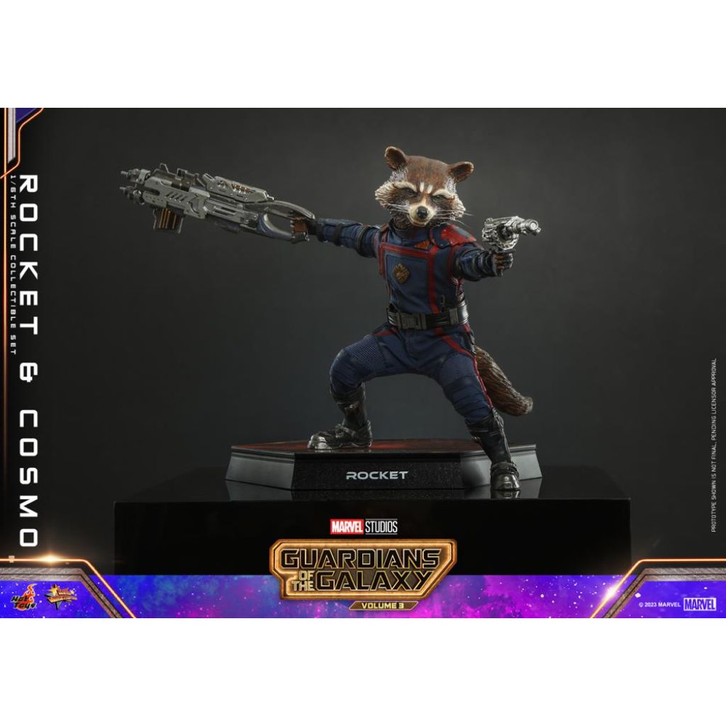 MMS708 Guardians of the Galaxy Vol. 3 - 1/6 Rocket and Cosmo Collectible Set