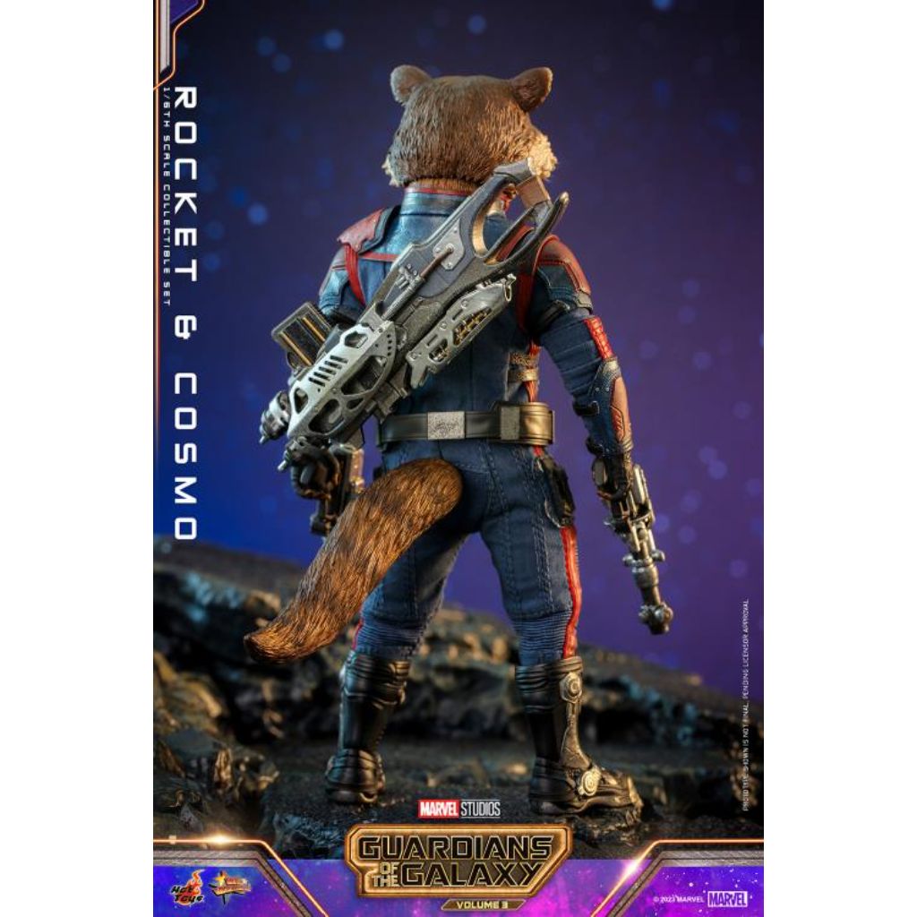 MMS708 Guardians of the Galaxy Vol. 3 - 1/6 Rocket and Cosmo Collectible Set