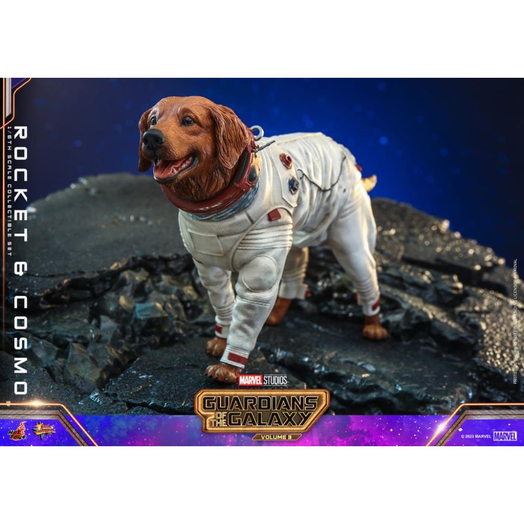 MMS708 Guardians of the Galaxy Vol. 3 - 1/6 Rocket and Cosmo Collectible Set