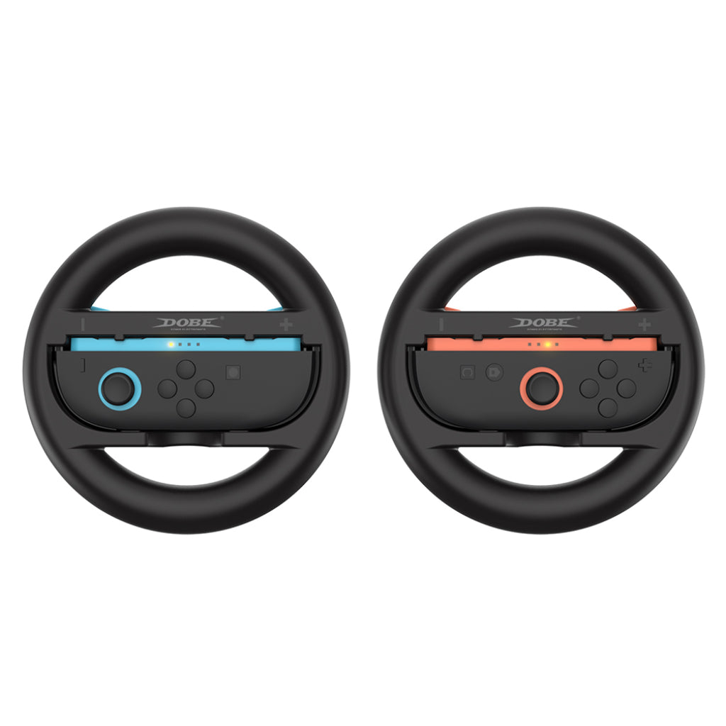 Dobe NS2 Controller Steering Wheel (2pcs) (TNS-3196 Black)