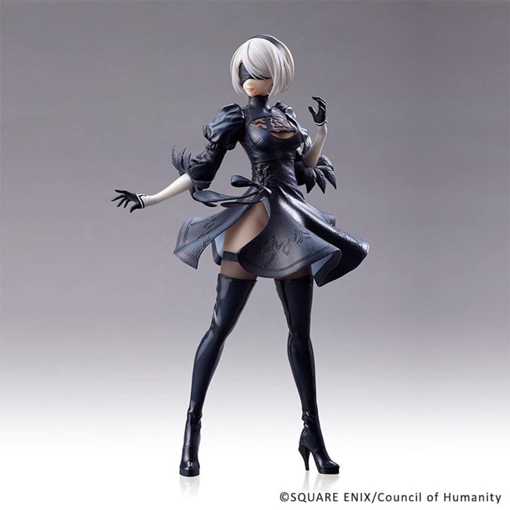 Square Enix NieR:Automata Ver.1.1A Statuette - 2B (Yorha No. 2 Type B)