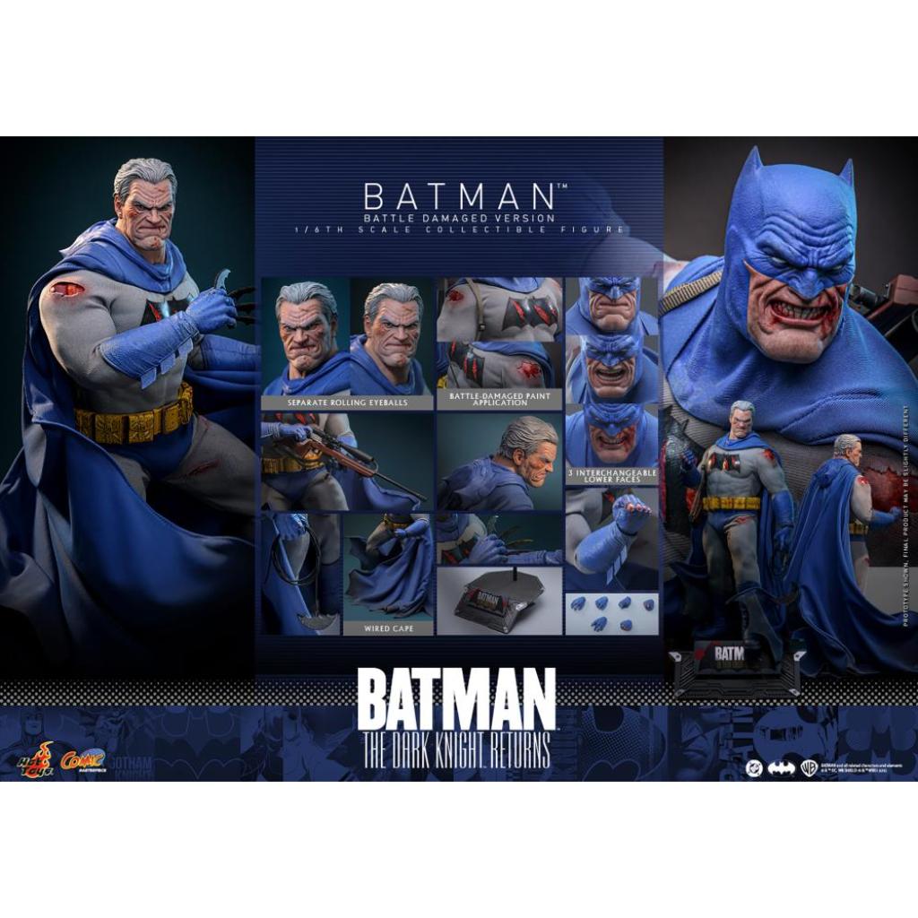 CMS031 Batman: The Dark Knight Returns - 1/6th scale Batman (Battle Damaged Version)