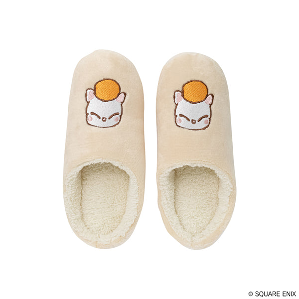 Square Enix Final Fantasy XIV Fluffy Slippers - Moogle