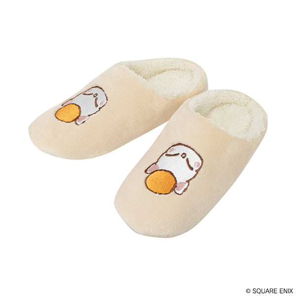 Square Enix Final Fantasy XIV Fluffy Slippers - Moogle