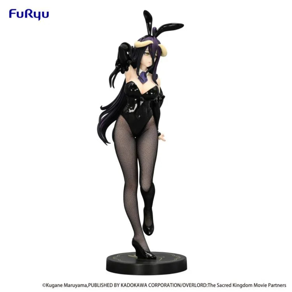 FuRyu Albedo Black Ver BiCute Bunnies Overlord Figure