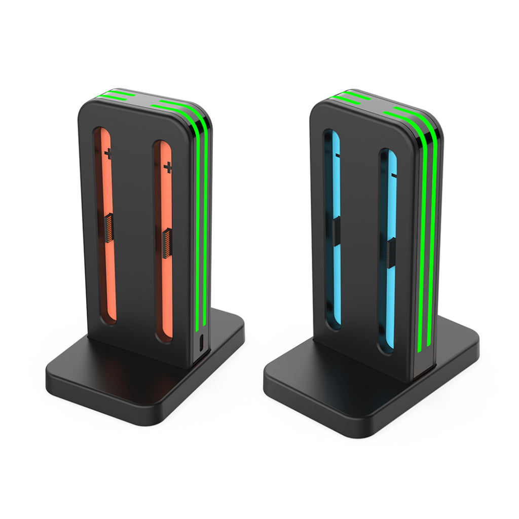 Dobe NS2 4 Slot Standing Charging Dock Black (TNS-3171 Black)