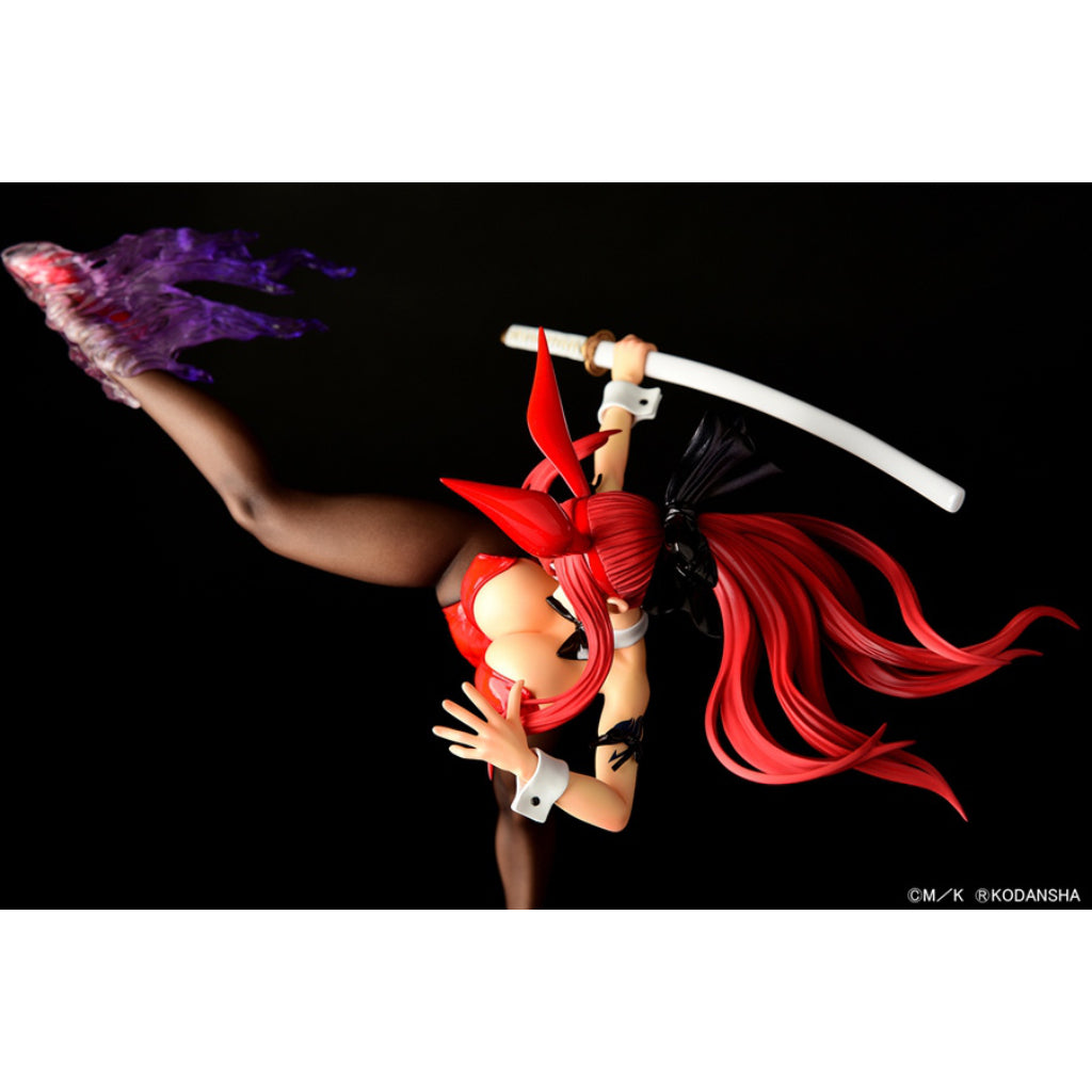 ORCATOYS Fairy Tail - Erza Scarlet High Kick Ver. Crimson Bunny Figurine