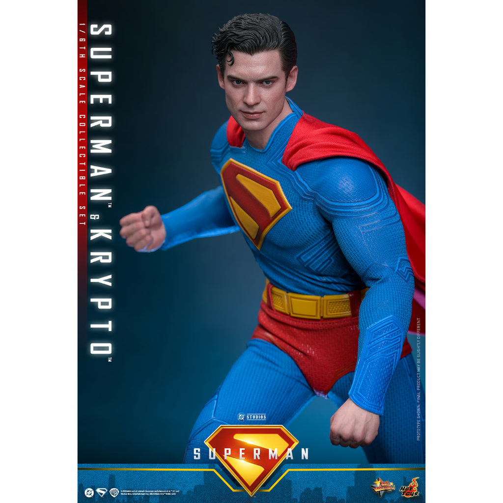MMS812 - Superman - 1/6th Scale Superman & Krypto Collectible Set