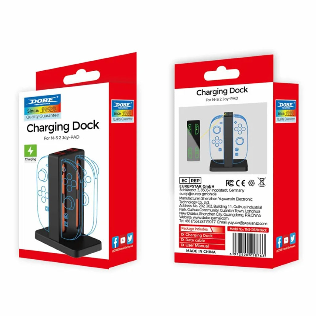 Dobe NS2 4 Slot Charging Dock (TNS-31114)