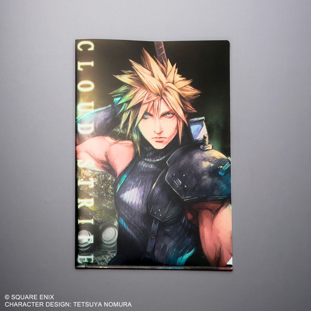 Square Enix Final Fantasy VII Remake - Cloud Strife Metallic File