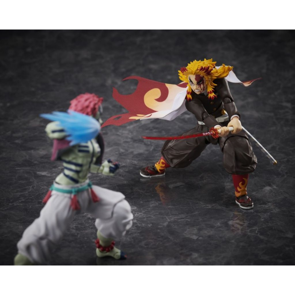 Demon Slayer: Kimetsu No Yaiba - Buzzmod. Kyojuro Rengoku Ver.2 1/12 Scale Action Figure