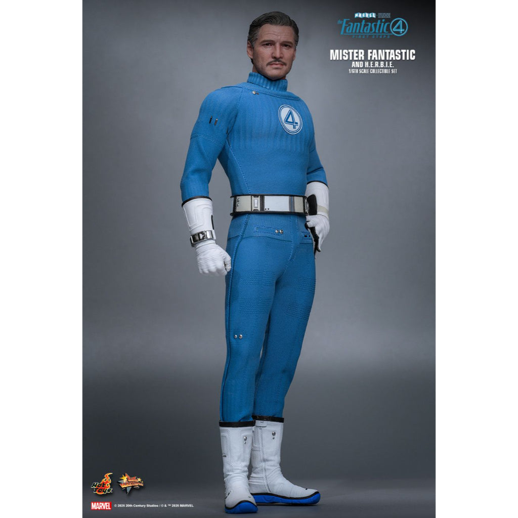 MMS822 - The Fantastic Four: First Steps 1/6th Scale Mister Fantastic and H.E.R.B.I.E. Collectible Set