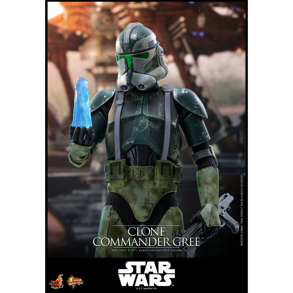 MMS877 - Star Wars: Revenge of the Sith - 1/6th Scale Clone Commander Gree
