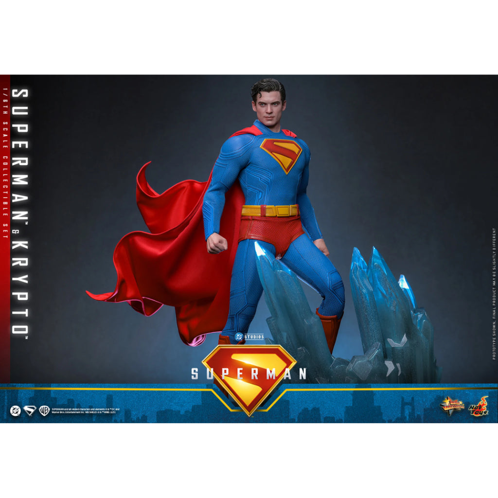 MMS812 - Superman - 1/6th Scale Superman & Krypto Collectible Set