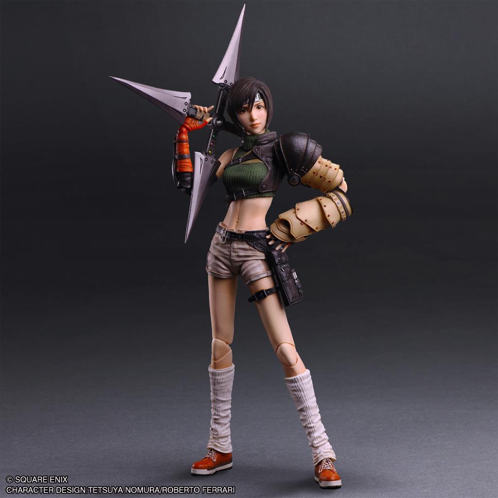 Square Enix Final Fantasy VII Rebirth Play Arts Kai Action Figure - Yuffie Kisaragi
