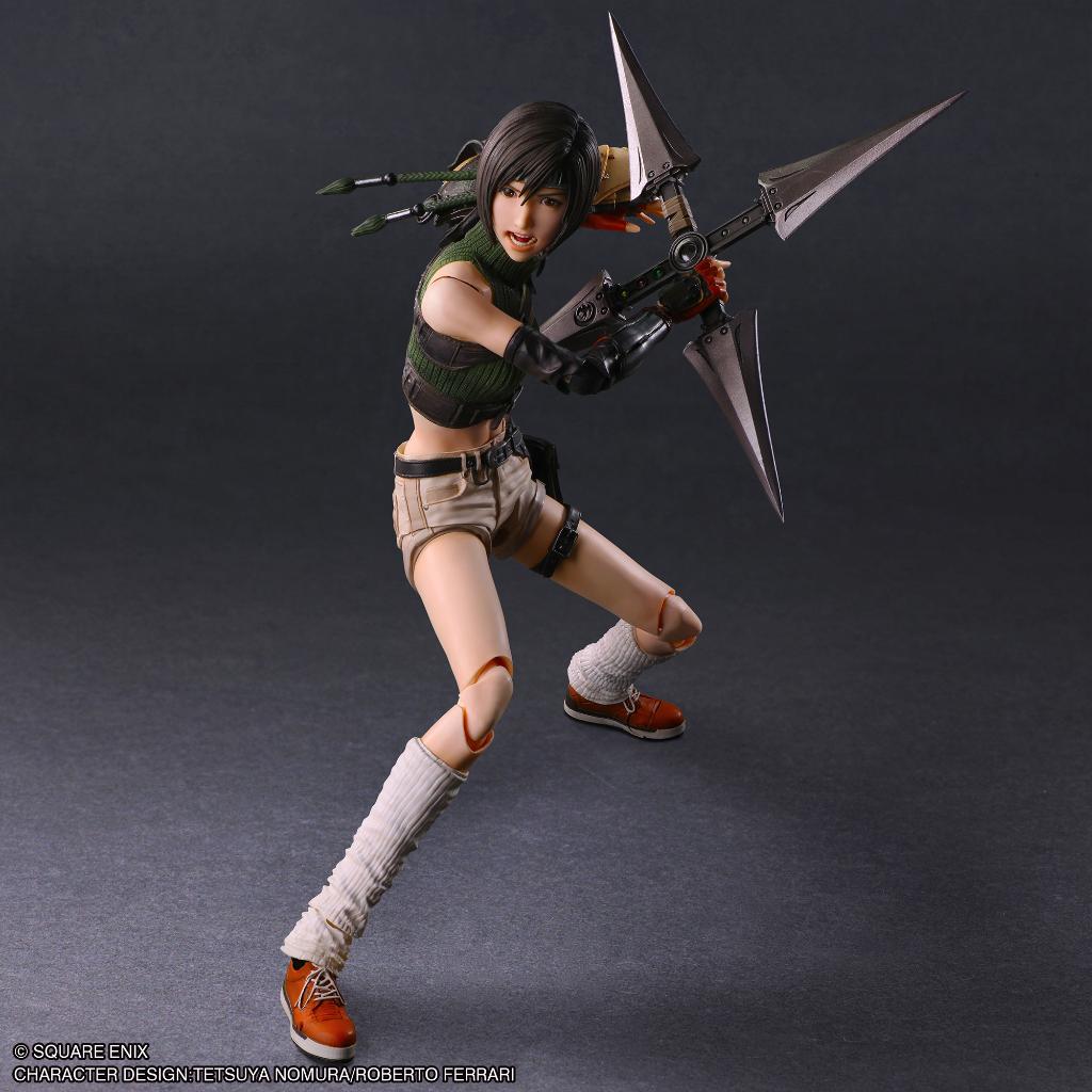 Square Enix Final Fantasy VII Rebirth Play Arts Kai Action Figure - Yuffie Kisaragi