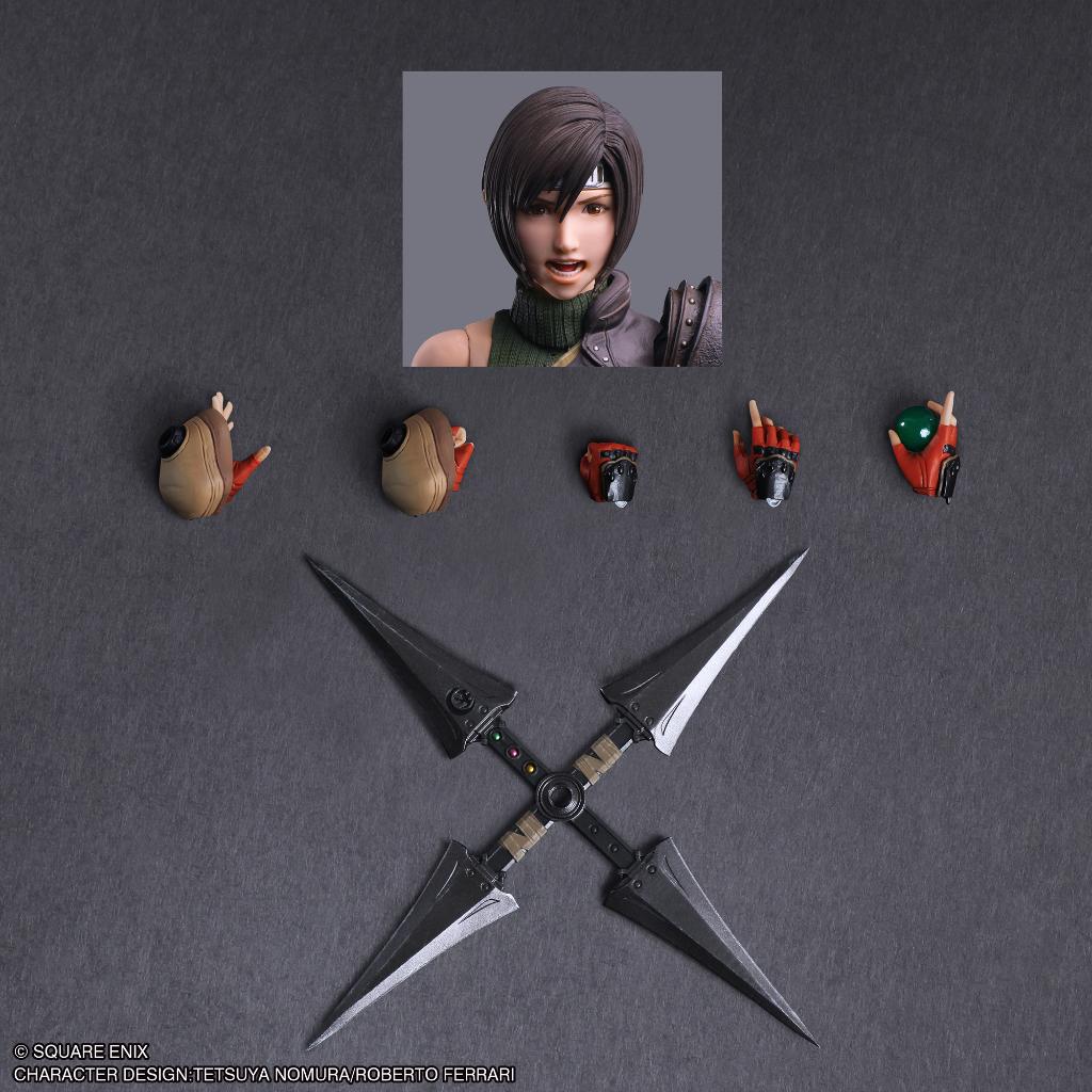 Square Enix Final Fantasy VII Rebirth Play Arts Kai Action Figure - Yuffie Kisaragi