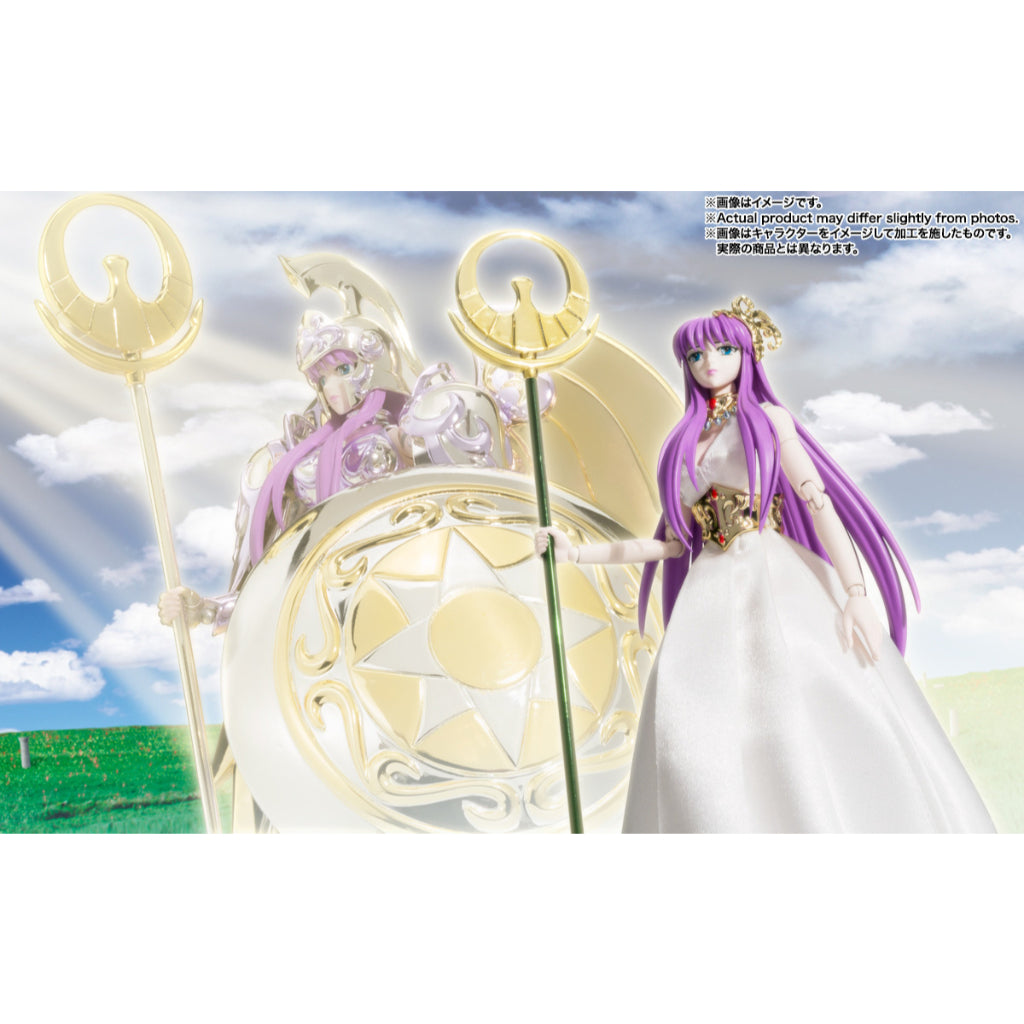 Saint Cloth Myth EX Goddess Athena & Saori Kido Divine Saga Premium Set