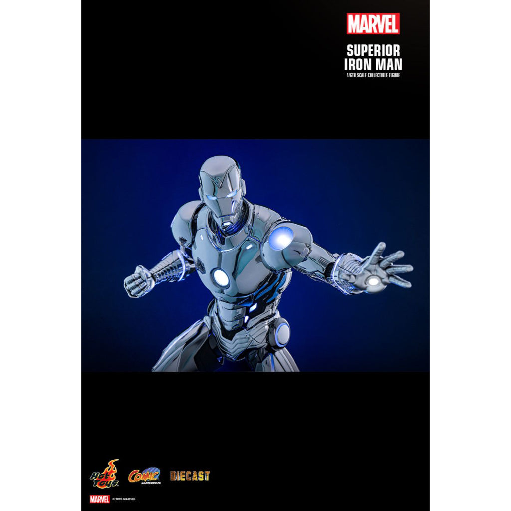CMS026D73 - Marvel Comics 1/6th Scale Superior Iron Man