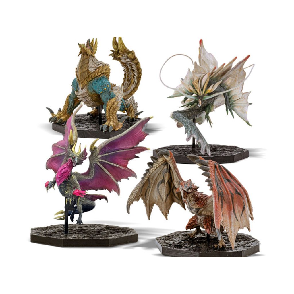 Monster Hunter Figure Builder Cube 4Pcs Box Set