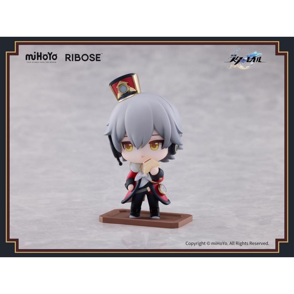 RIBOSE Honkai: Star Rail - Welcome To Train Tea Party Chibi Figure Trailblazer (Male)