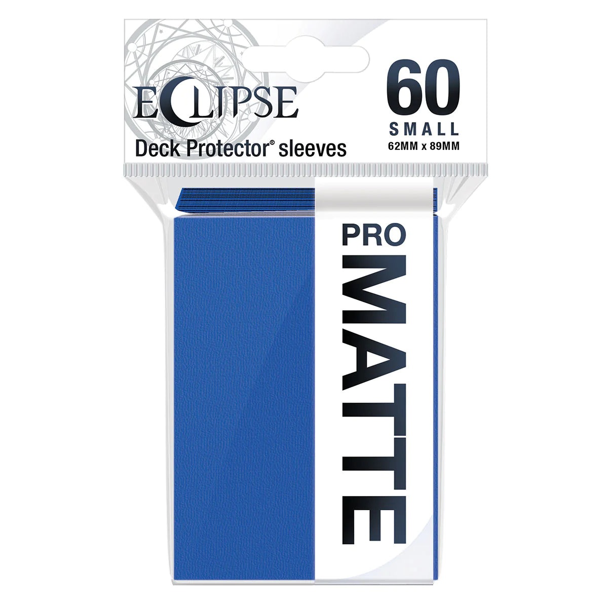 ultra pro card sleeves small Ultra Pro Eclipse Matte Small Sleeves (Pacific Blue) (60CT)