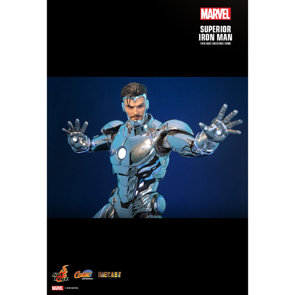 CMS026D73 - Marvel Comics 1/6th Scale Superior Iron Man
