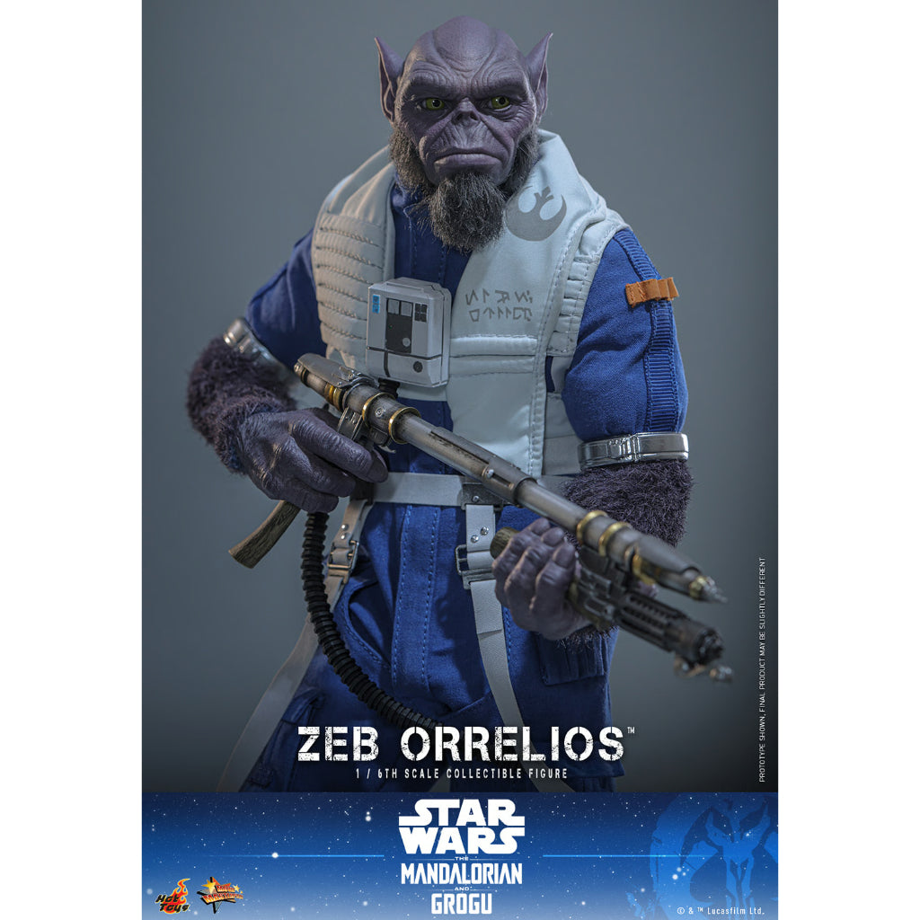 MMS876 Star Wars: The Mandalorian & Grogu - 1/6th Scale Zeb Orrelios