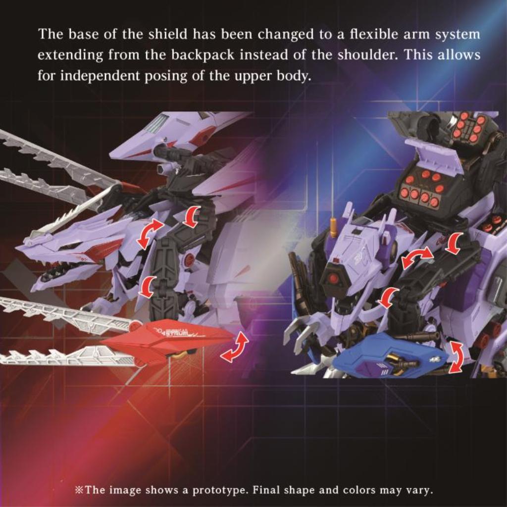 Adamas Machina Zoids AM-Z01CP Berserk Fuhrer Unit Set (No Body Model)