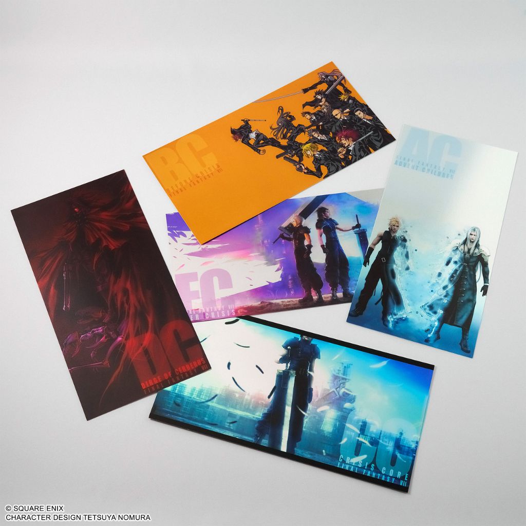 Square Enix Final Fantasy VII Series - Metallic Large Postcard Set