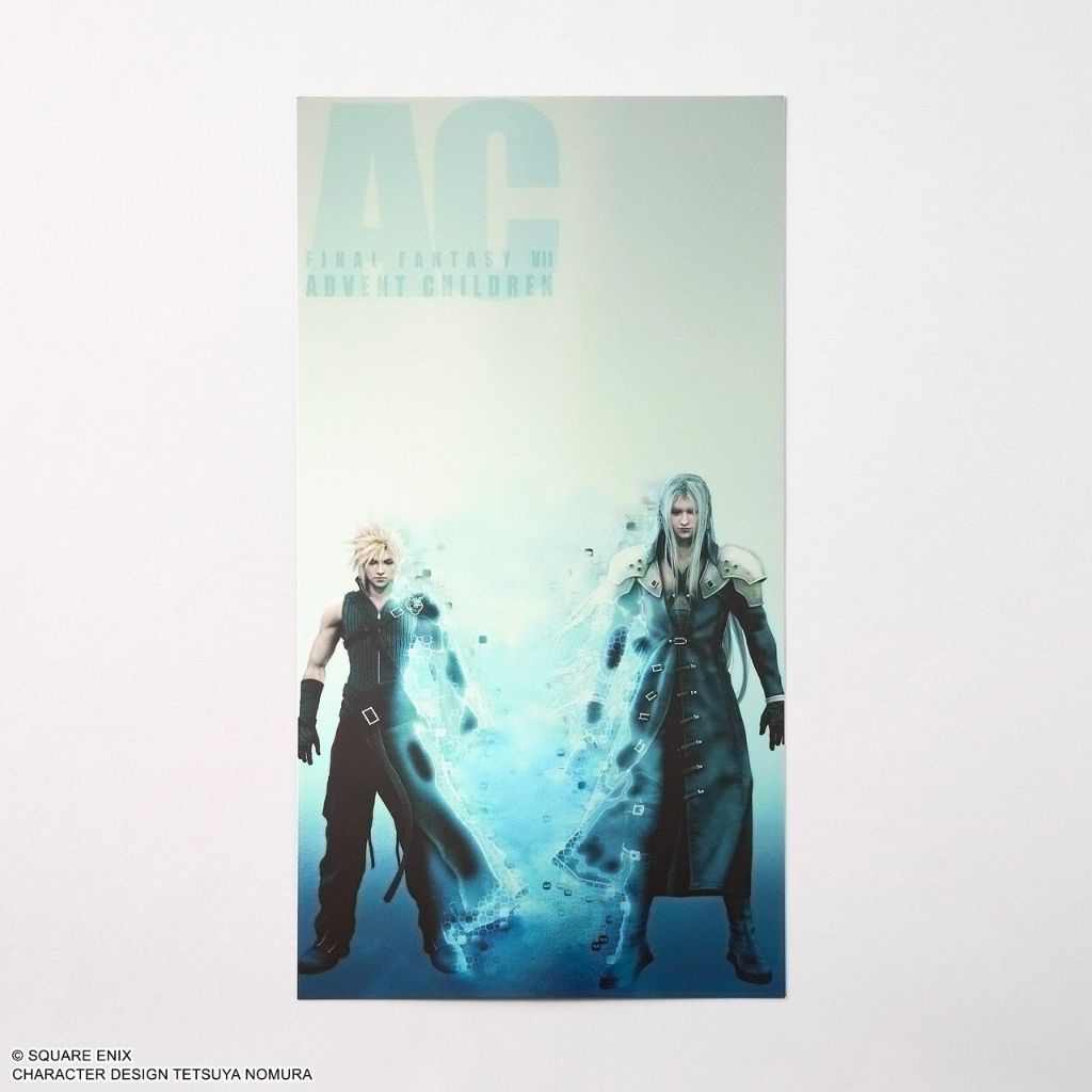 Square Enix Final Fantasy VII Series - Metallic Large Postcard Set