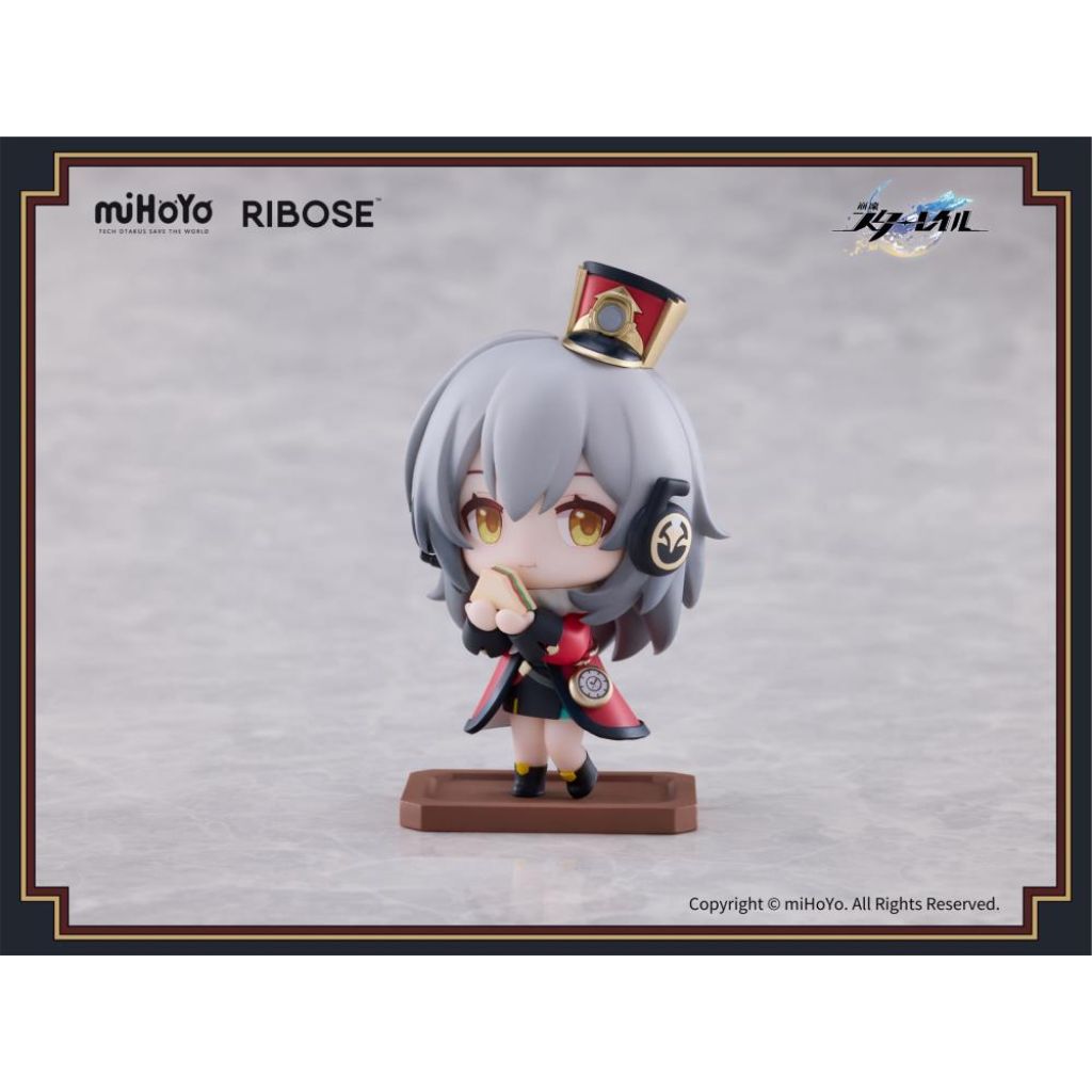 RIBOSE Honkai: Star Rail - Welcome To Train Tea Party Chibi Figure Trailblazer (Female)