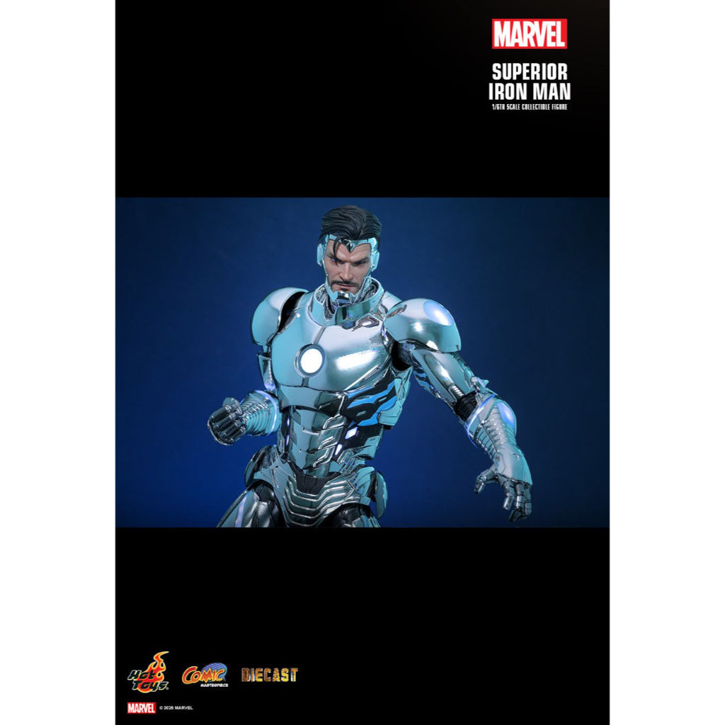 CMS026D73 - Marvel Comics 1/6th Scale Superior Iron Man