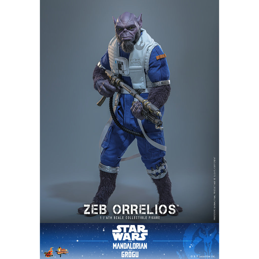 MMS876 Star Wars: The Mandalorian & Grogu - 1/6th Scale Zeb Orrelios