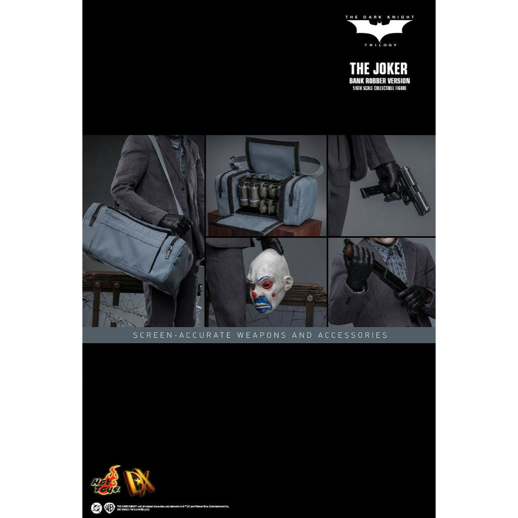 DX50 - The Dark Knight Trilogy 1/6th Scale The Joker (Bank Robber Version)